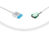 Nihon Kohden Compatible ECG Trunk Cables - AHA - 3 Leads/Din Style 3-pin