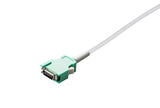 Nihon Kohden Compatible ECG Trunk Cables - AHA - 3 Leads/Din Style 3-pin