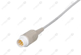 Philips Compatible One Piece Reusable ECG Cable - AHA - 3 Leads Grabber