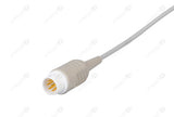 Philips Compatible One Piece Reusable ECG Cable - IEC - 3 Leads Snap