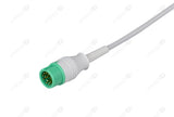 Mindray Compatible One Piece Reusable ECG Cable - IEC - 3 Leads Grabber