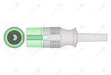 Fukuda Denshi Compatible One Piece Reusable ECG Cable - IEC - 3 Leads Grabber