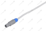 Siemens CT Compatible One Piece Reusable ECG Cable - AHA - 3 Leads Snap