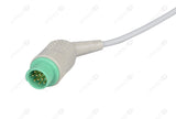 Unimed round 12pin Fukuda Compatible One Piece Reusable ECG Cable