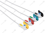 Primedic Compatible One Piece Reusable ECG Cable - IEC - 4 Leads Grabber