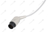 Nihon Kohden Compatible One Piece Reusable ECG Cable - AHA - 5 Leads Grabber