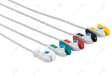 Mindray Compatible One Piece Reusable ECG Cable - IEC - 5 Leads Grabber