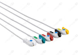 Mindray >Datascope Compatible One Piece Reusable ECG Cable - IEC - 5 Leads Grabber
