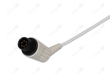 Mindray >Datascope Compatible One Piece Reusable ECG Cable - IEC - 5 Leads Snap