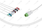 Siemens Compatible One Piece Reusable ECG Cable 5 Leads Grabber