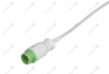 Siemens Compatible One Piece Reusable ECG Cable - AHA - 5 Leads Grabber