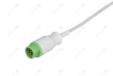Siemens Compatible One Piece Reusable ECG Cable - IEC - 5 Leads Snap
