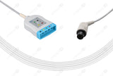 AAMI 6Pin Compatible ECG Trunk cable - IEC - 5 Leads/AA Style 5-pin