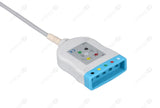 AAMI 6Pin Compatible ECG Trunk cable - IEC - 5 Leads/AA Style 5-pin