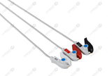 GE Compatible ECG Telemetry cable - AHA - 3 Leads Grabber