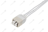 GE Compatible ECG Telemetry cable - AHA - 3 Leads Snap