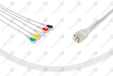 GE Compatible ECG Telemetry 5 lead cable