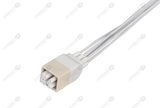 GE Compatible ECG Telemetry cable - AHA - 6 Leads Snap