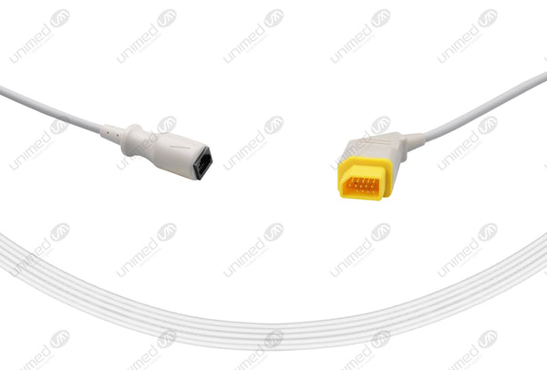 Nihon Kohden Compatible IBP Adapter Cable Medex Abbott Connector