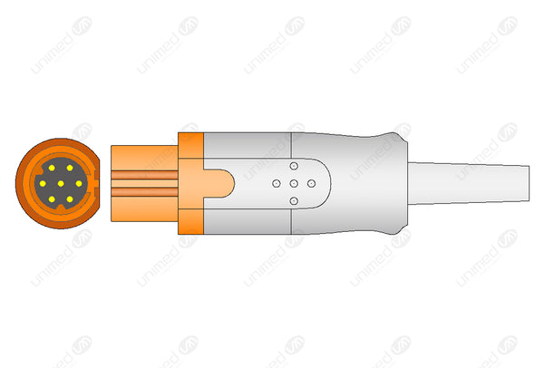 Siemens Compatible IBP Convert Cable - Round 10-pin - Dual Channel