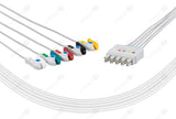 Bionet Compatible Reusable ECG Lead Wire - IEC - 5 Leads Grabber