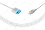 COLIN Compatible ECG Trunk Cables - AHA - 3 Leads/Din Style 3-pin