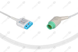 Kontron Compatible ECG Trunk Cables 3 Leads,Din Style 3-pin