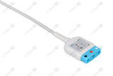 Kontron Compatible ECG Trunk cable - AHA - 3 Leads/Din Style 3-pin