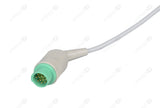 Fukuda Compatible ECG Trunk Cables - AHA - 3 Leads/Din Style 3-pin