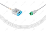 Mindray Compatible ECG Trunk Cables - AHA - 5 Leads/Din Style 5-pin