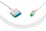 Biolight Compatible ECG Trunk Cables - IEC - 5 Leads/Din Style 5-pin