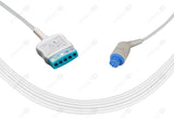 Datex Compatible ECG Trunk Cables - IEC - 5 Leads/Din Style 5-pin