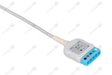 Spacelabs Compatible ECG Trunk cable - AHA - 5 Leads/Din Style 5-pin