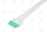 Drager Compatible Reusable ECG Lead Wire - AHA - 5 Leads Grabber