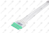 Drager Compatible Reusable ECG Lead Wire - IEC - 5 Leads Snap