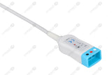 GE-Hellige Compatible ECG Trunk cable - AHA - 3 Leads/Datex 3-pin