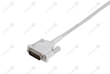 Philips Compatible One Piece Reusable EKG Cable - AHA - 3mm Needle