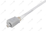 Fukuda Compatible Reusable ECG Lead Wire - AHA - 4 Leads Snap