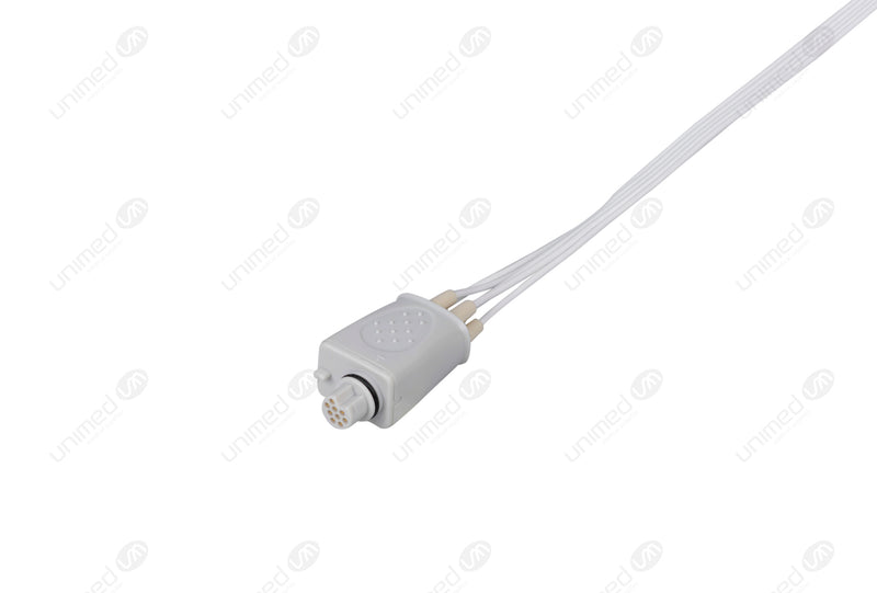Monitor connector for Fukuda Denshi Compatible Telemetry ECG Cable