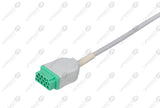 Marquette Compatible ECG Trunk cable 10-pin monitor end