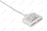Fukuda Compatible ECG Trunk cable - AHA - 10 Leads/Marquette 10-pin