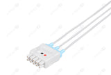 GE/Marquette Compatible Reusable ECG Lead Wires - AHA - 3 Leads Neonate Grabber
