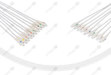 GE CAM 14 Compatible EKG Lead Wire- Without Adapters