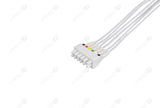 GE/Marquette Compatible Reusable ECG Lead Wire - IEC - 6 Leads Snap