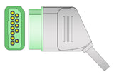 Nihon Kohden Compatible ECG Trunk cable - IEC- 6 Leads