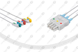 NKB3-90P-I Nihon Kohden Compatible Reusable ECG Lead Wire