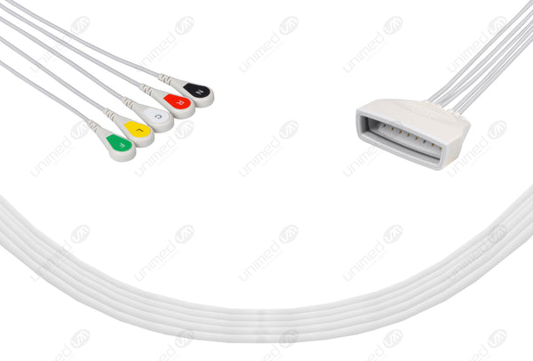 Philips MX40 Compatible Reusable ECG Lead Wire
