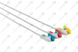 Siemens Compatible Reusable ECG Lead Wire patient end