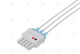 Siemens Compatible Reusable ECG Lead Wire - AHA - 3 Leads Grabber