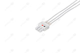 Siemens Compatible Reusable ECG Lead Wires - AHA - 3 Leads Snap